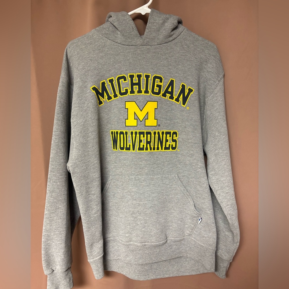 Michigan Wolverines Russell Athletic Vintage Y2K Hoodie Sweatshirt  Size M